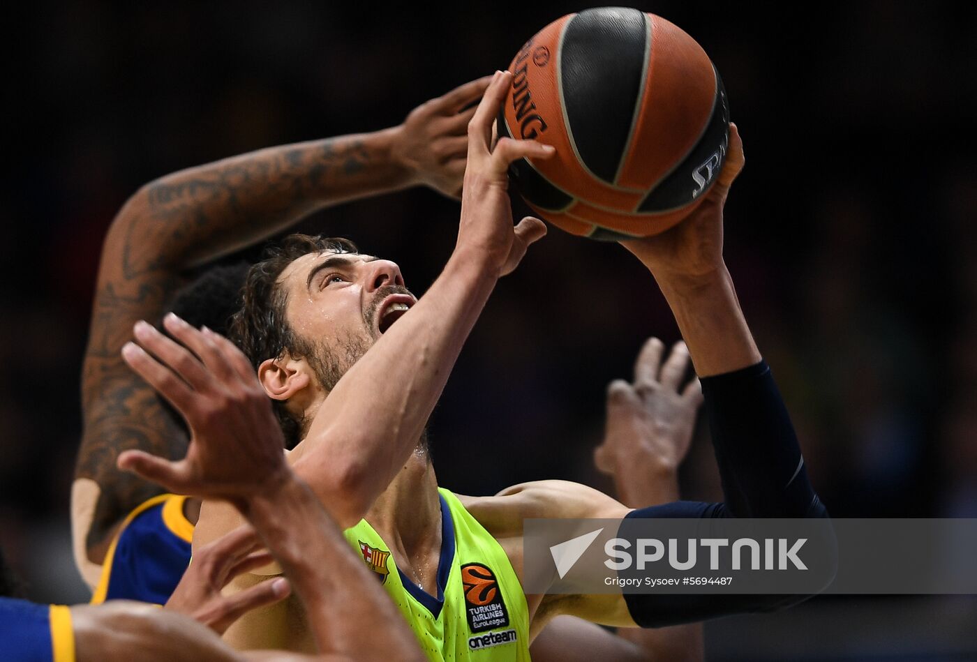 Russia Basketball Euroleague Khimki - Barcelona 