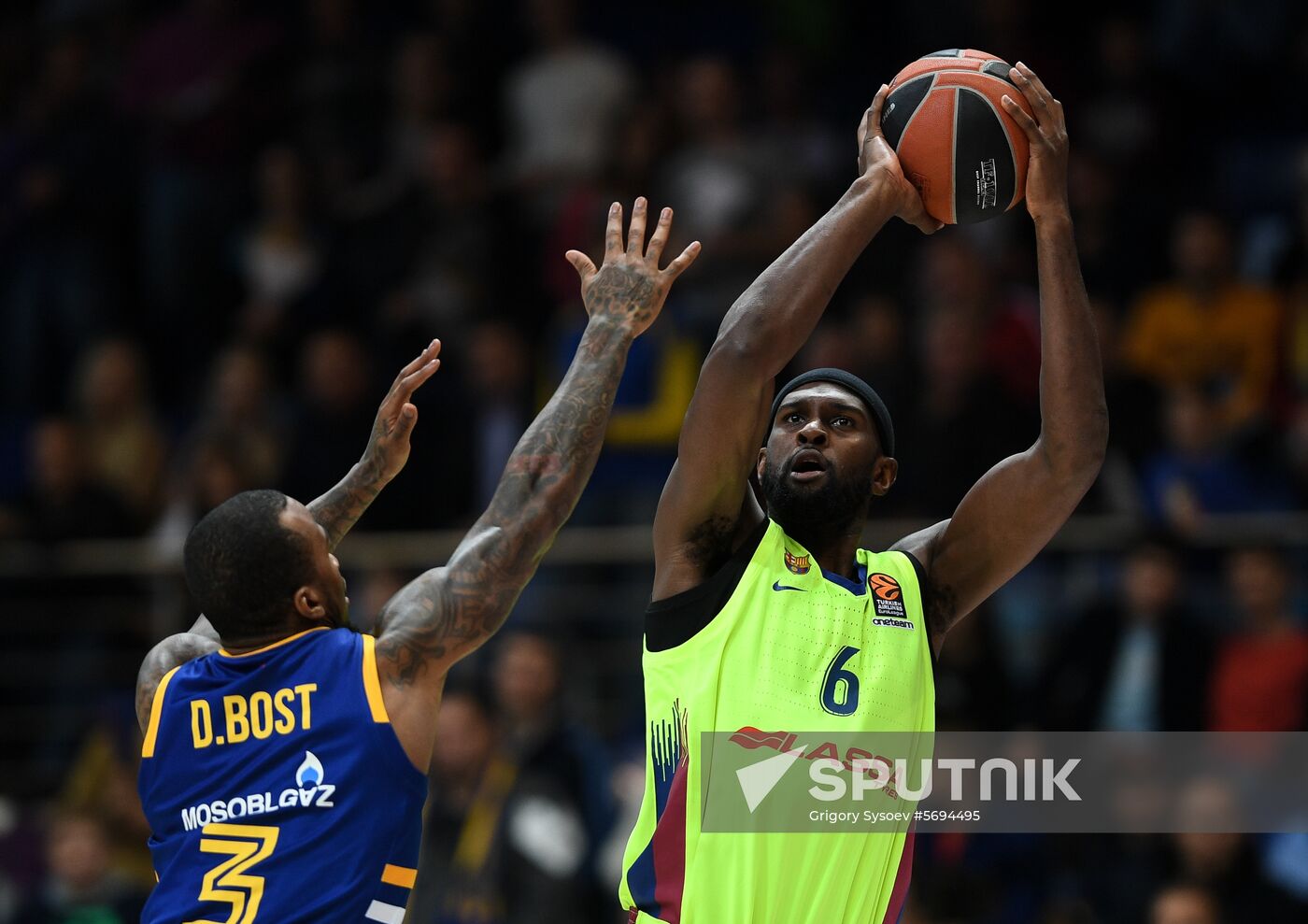 Russia Basketball Euroleague Khimki - Barcelona 