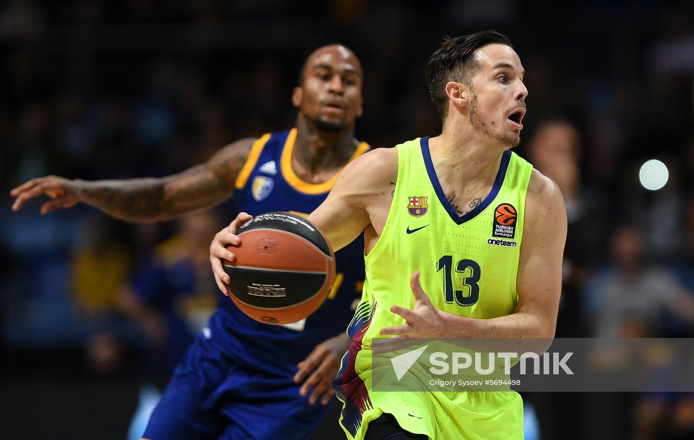 Russia Basketball Euroleague Khimki - Barcelona 