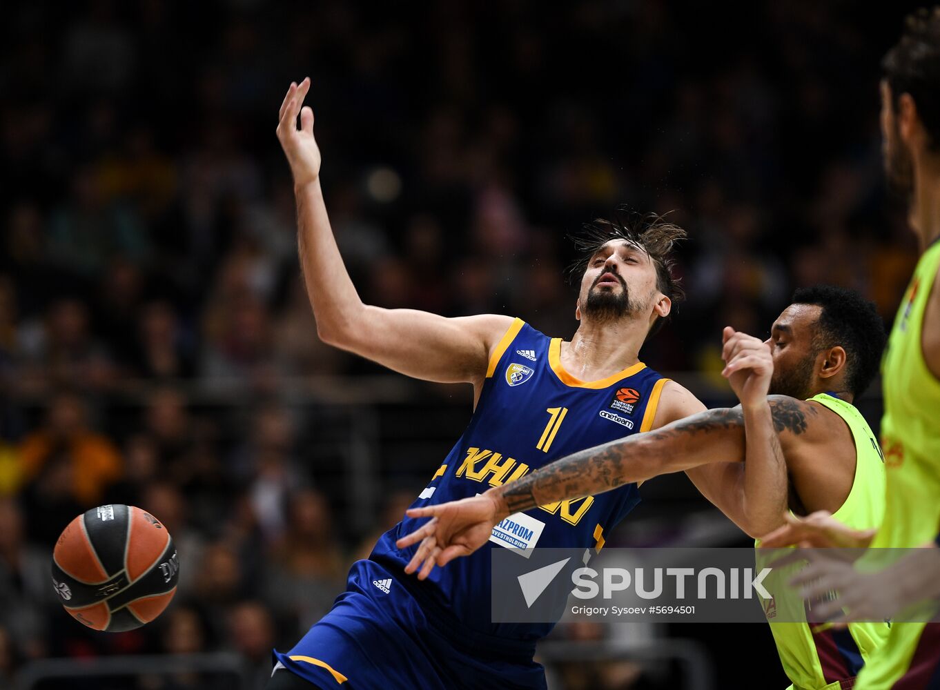 Russia Basketball Euroleague Khimki - Barcelona 