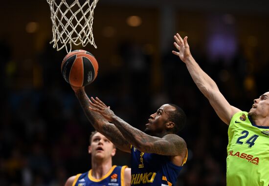Russia Basketball Euroleague Khimki - Barcelona 