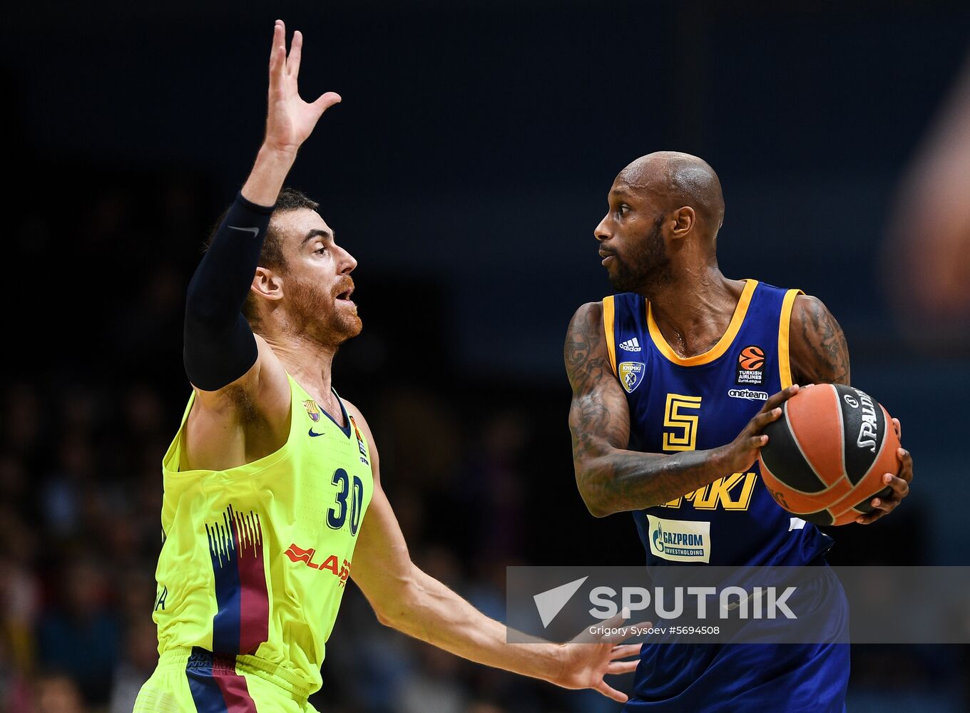 Russia Basketball Euroleague Khimki - Barcelona 