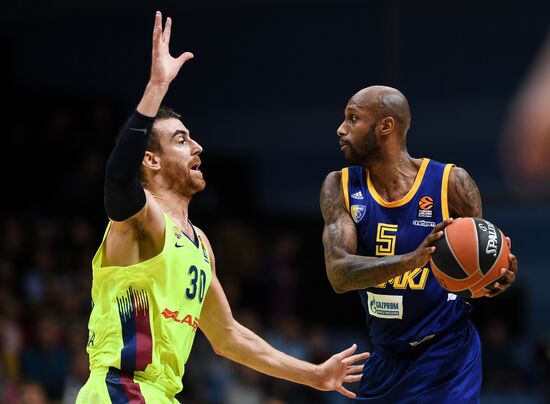 Russia Basketball Euroleague Khimki - Barcelona 