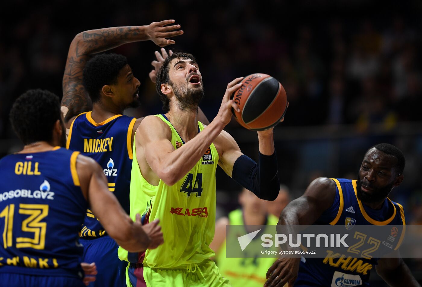 Russia Basketball Euroleague Khimki - Barcelona 