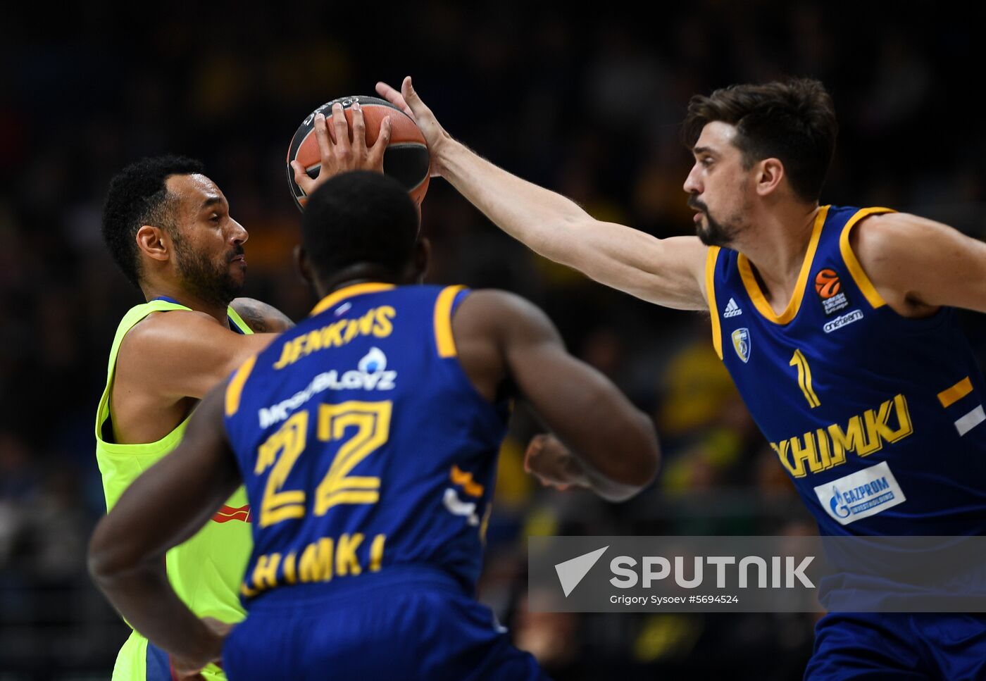 Russia Basketball Euroleague Khimki - Barcelona 