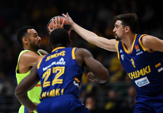 Russia Basketball Euroleague Khimki - Barcelona 
