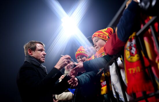 Russia Soccer Premier-League Arsenal - Anzhi