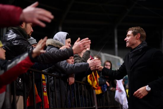 Russia Soccer Premier-League Arsenal - Anzhi