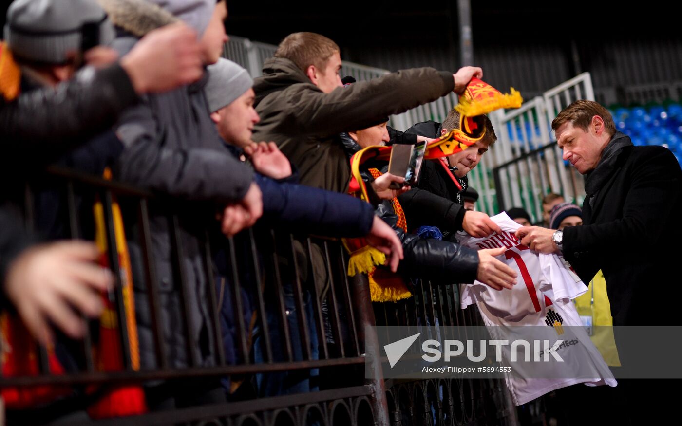 Russia Soccer Premier-League Arsenal - Anzhi