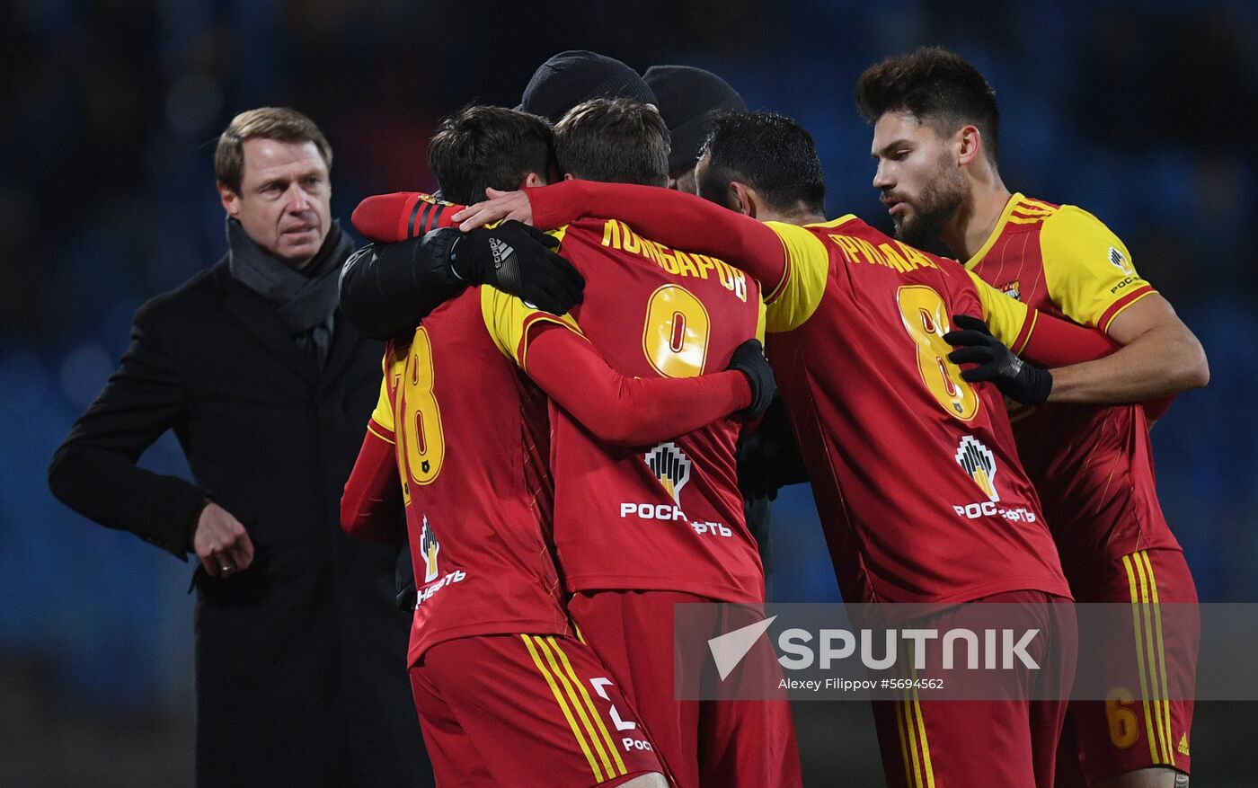 Russia Soccer Premier-League Arsenal - Anzhi