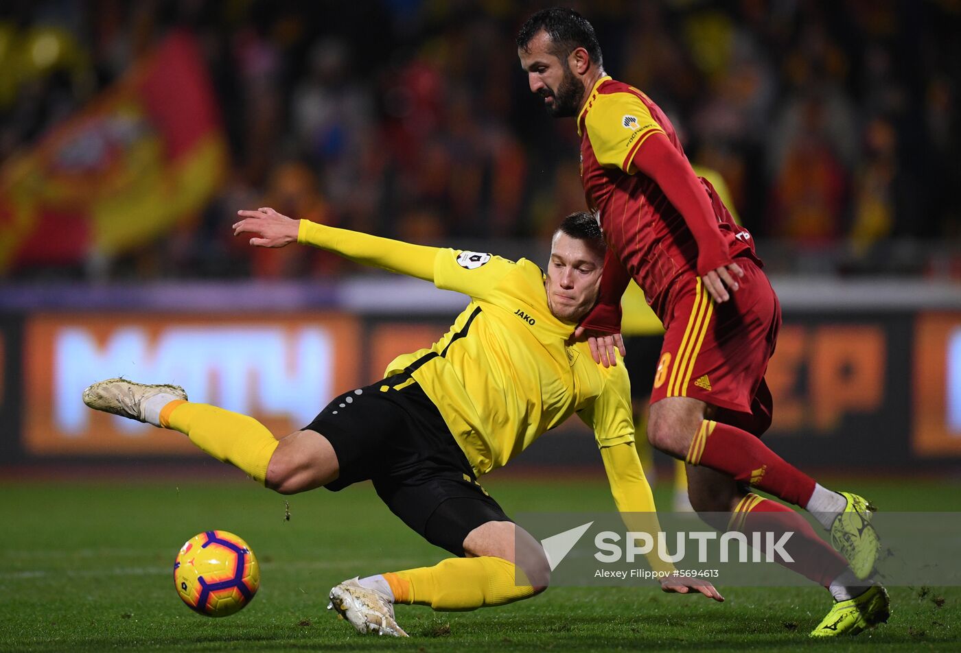 Russia Soccer Premier-League Arsenal - Anzhi