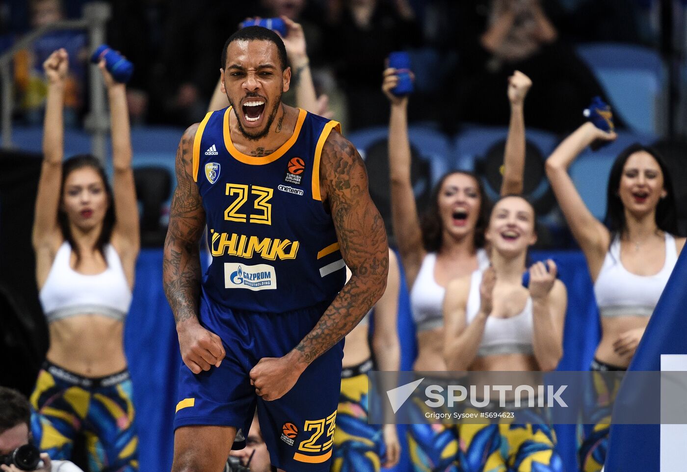 Russia Basketball Euroleague Khimki - Barcelona 