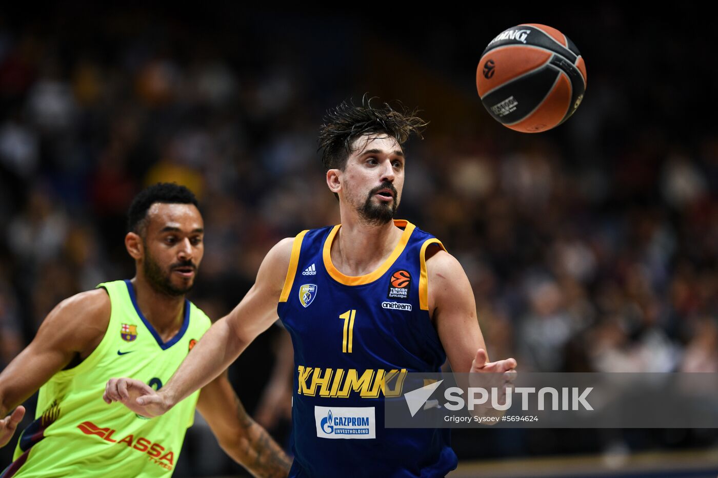 Russia Basketball Euroleague Khimki - Barcelona 