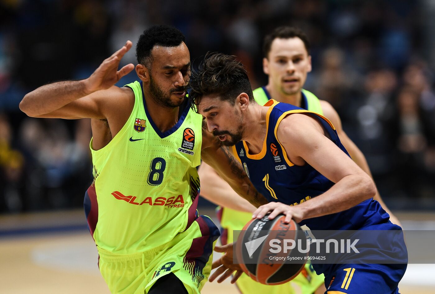 Russia Basketball Euroleague Khimki - Barcelona 