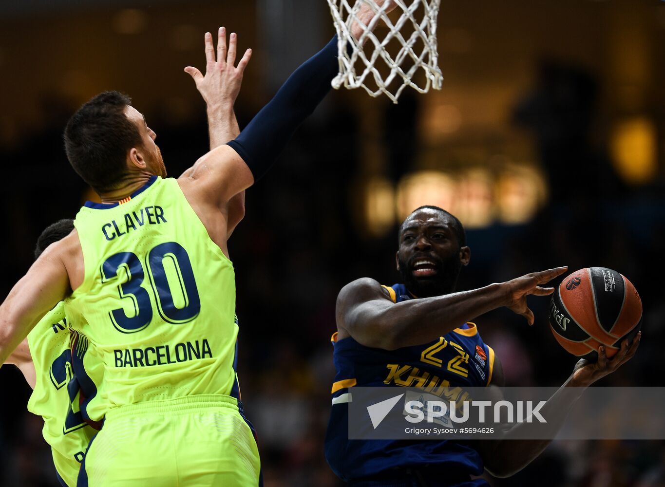 Russia Basketball Euroleague Khimki - Barcelona 