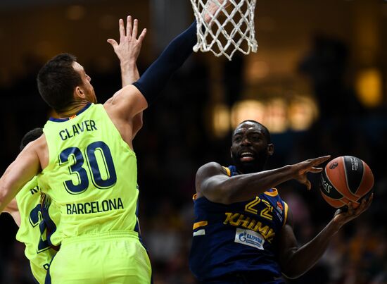 Russia Basketball Euroleague Khimki - Barcelona 