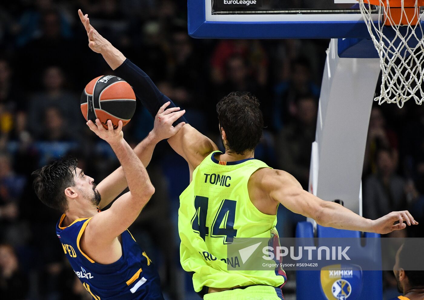 Russia Basketball Euroleague Khimki - Barcelona