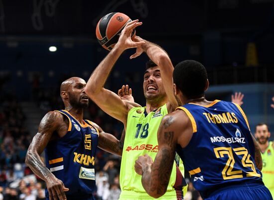 Russia Basketball Euroleague Khimki - Barcelona 
