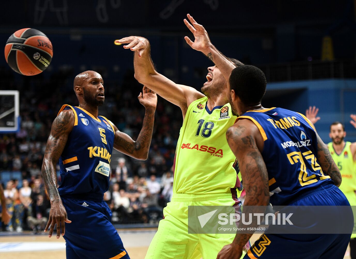 Russia Basketball Euroleague Khimki - Barcelona