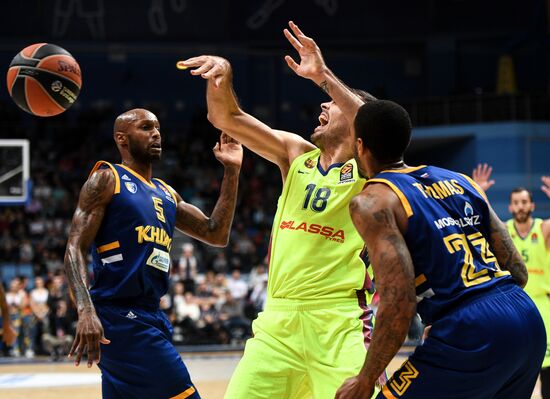Russia Basketball Euroleague Khimki - Barcelona 