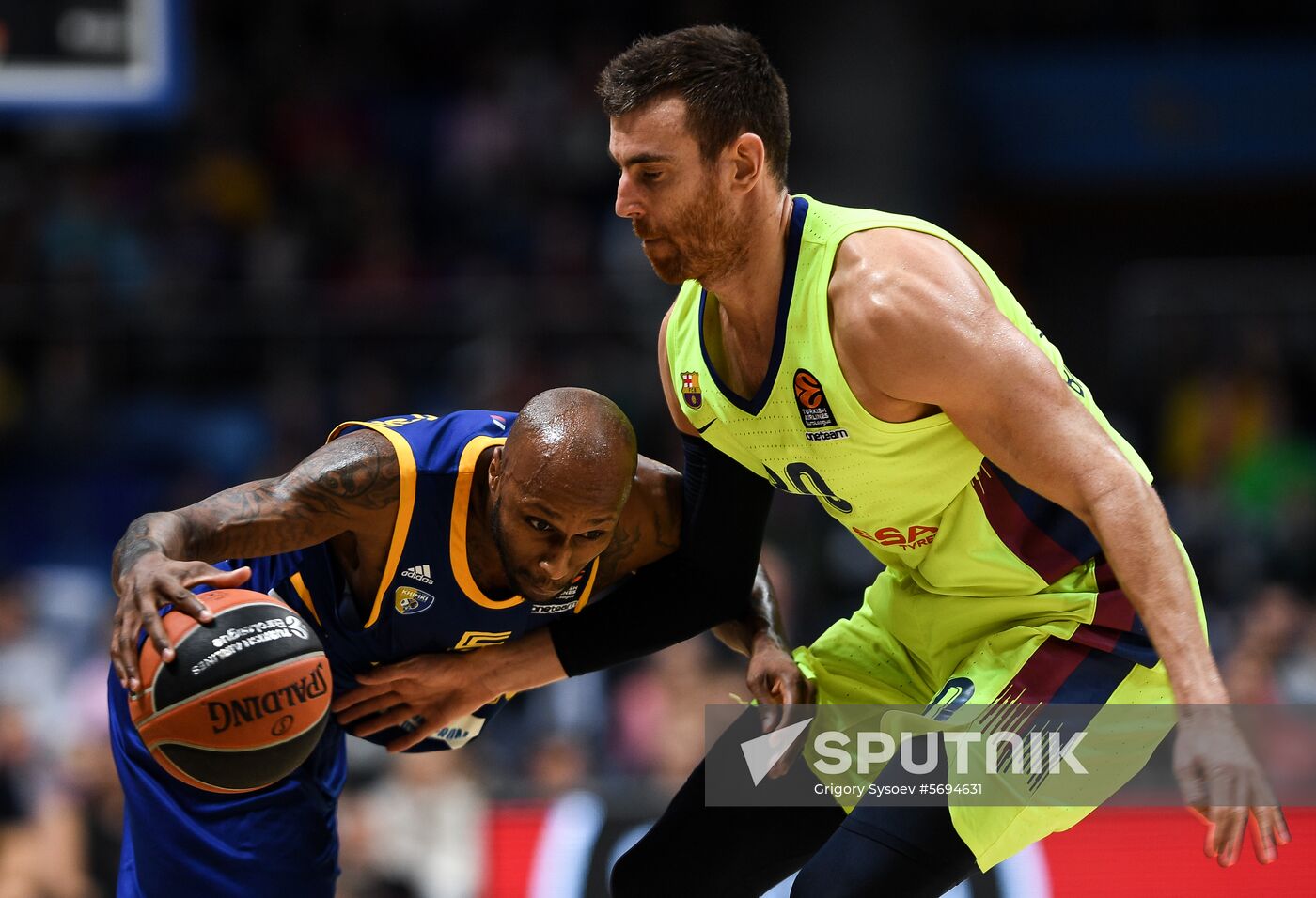 Russia Basketball Euroleague Khimki - Barcelona
