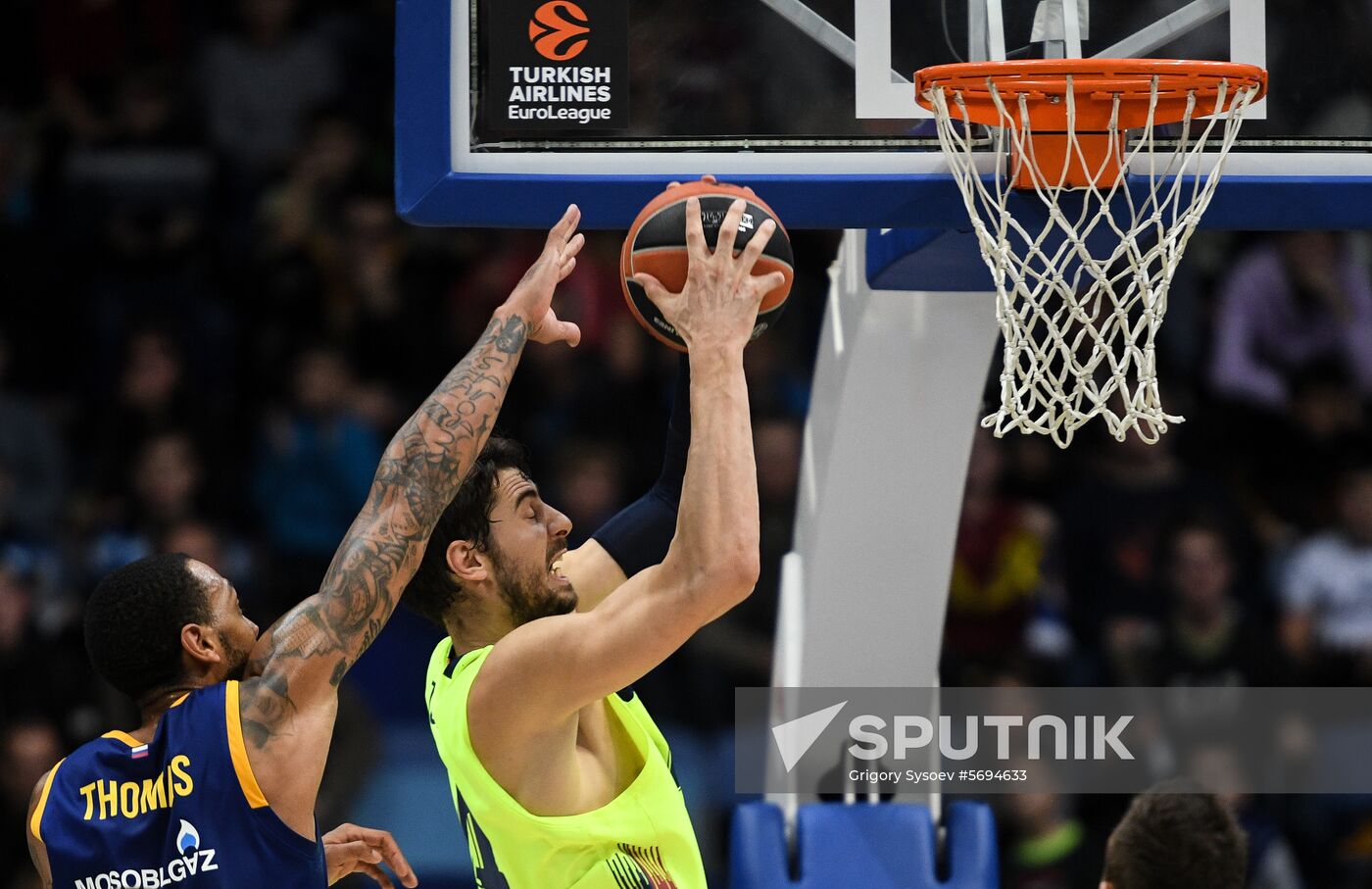 Russia Basketball Euroleague Khimki - Barcelona 