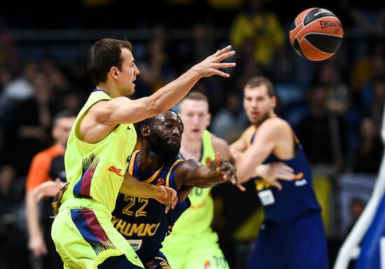 Russia Basketball Euroleague Khimki - Barcelona 