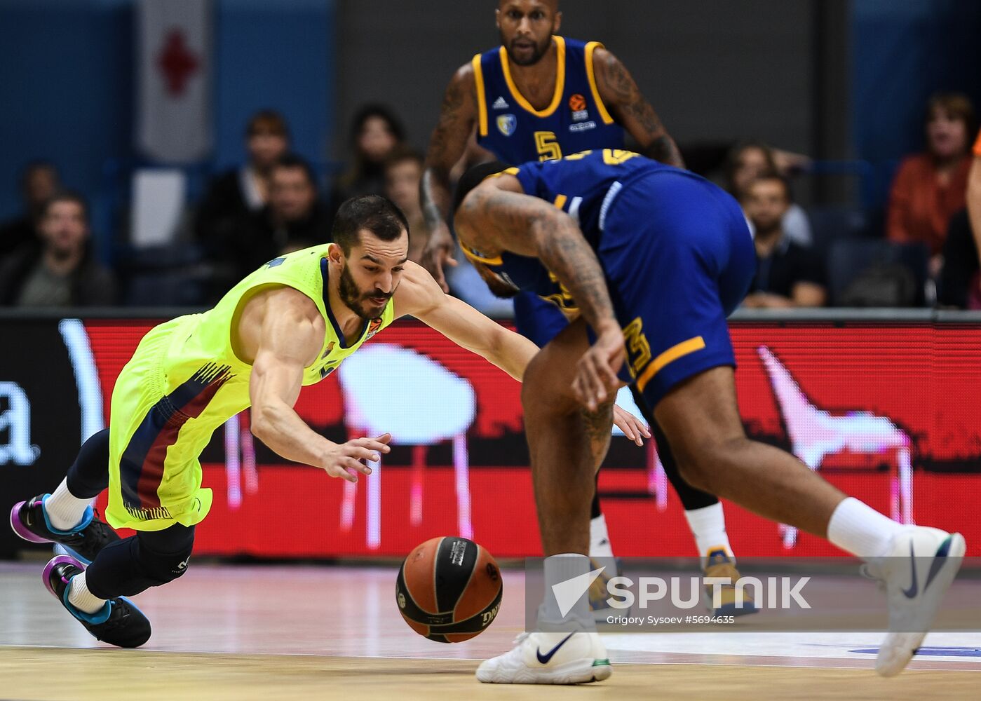 Russia Basketball Euroleague Khimki - Barcelona 