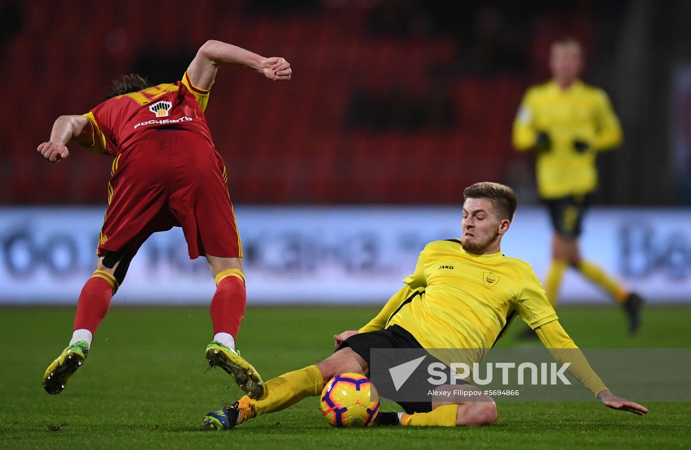 Russia Soccer Premier-League Arsenal - Anzhi