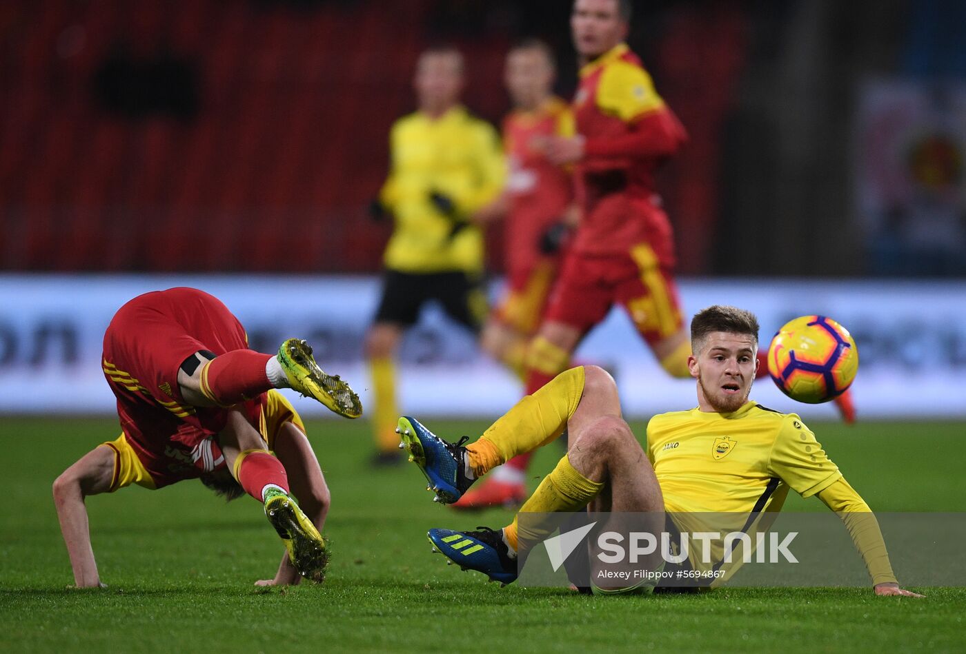 Russia Soccer Premier-League Arsenal - Anzhi