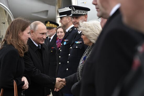 President Putin's working visit to France