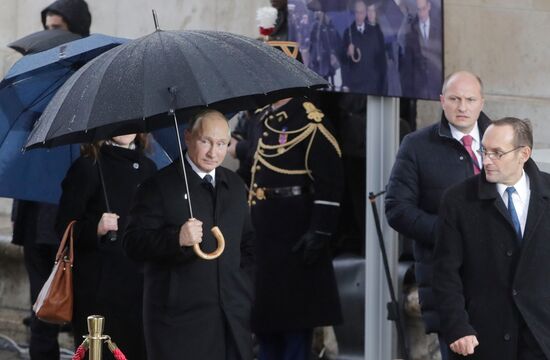 President Putin's working visit to France