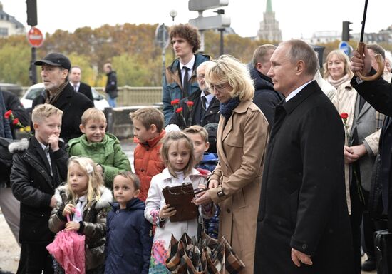 President Putin's working visit to France