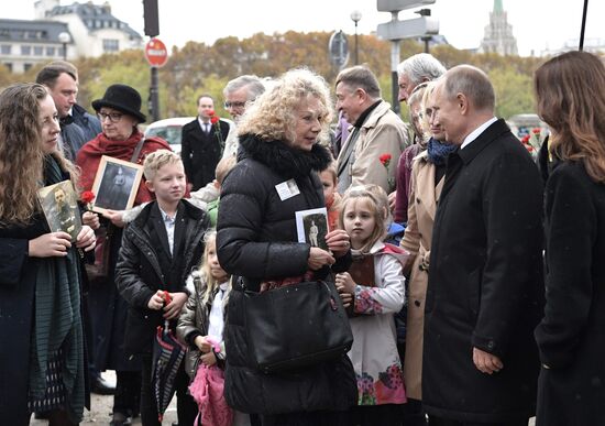 President Putin's working visit to France