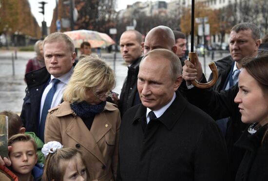 President Putin's working visit to France