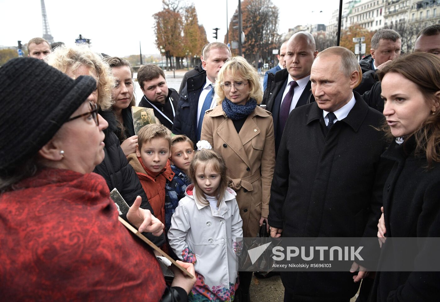 President Putin's working visit to France