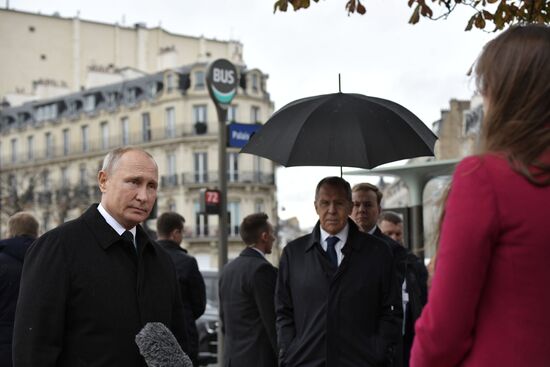 President Putin's working visit to France