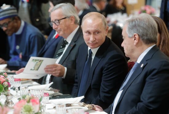 President Putin's working visit to France