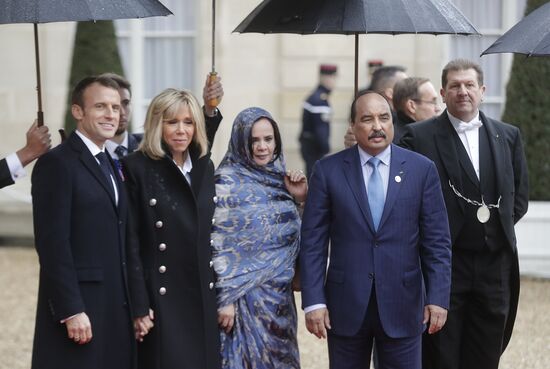 Heads of delegations arrive for ceremonies to mark centenary of Armistice Day