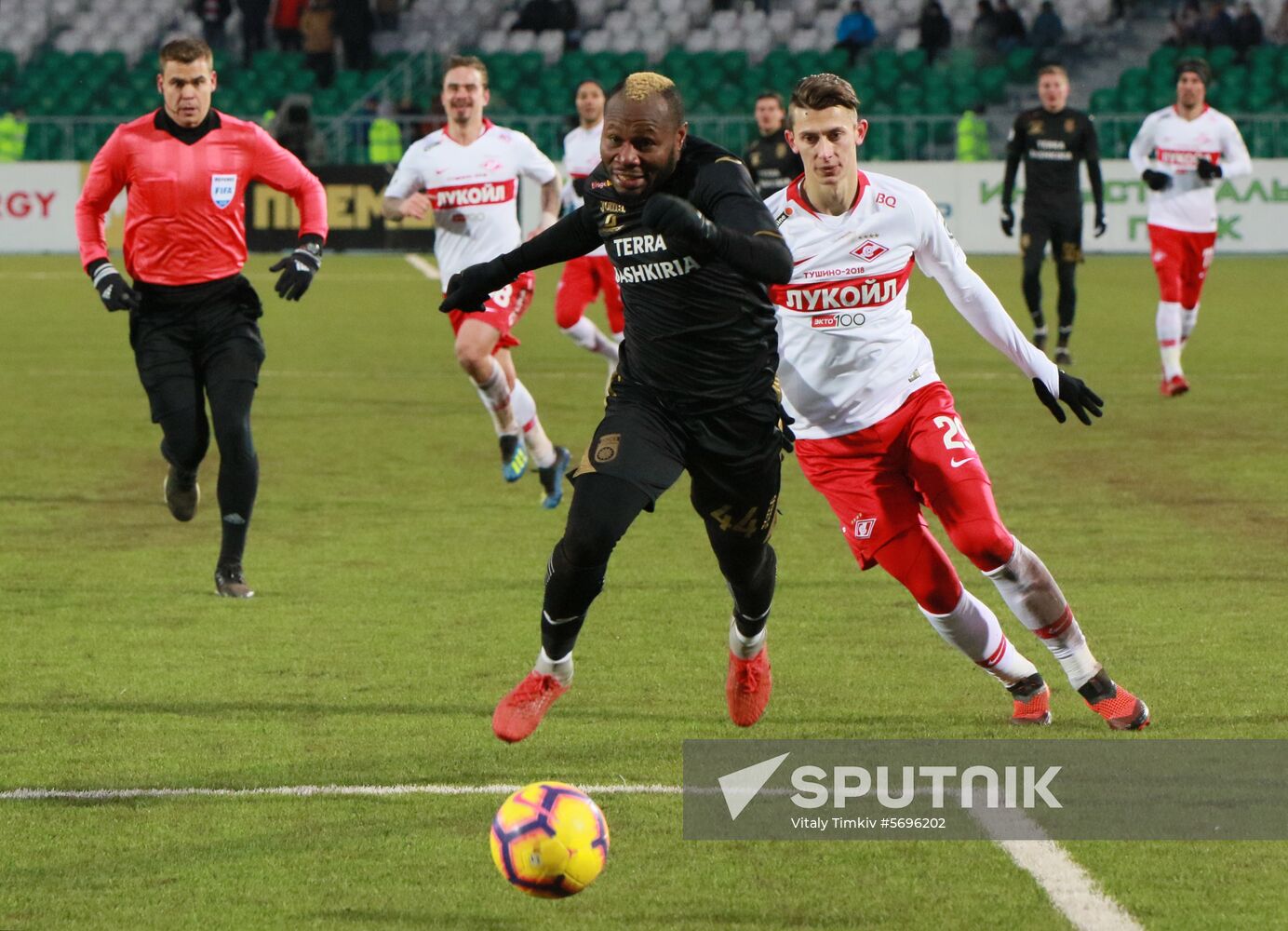 Russia Soccer Premier-League Ufa - Spartak