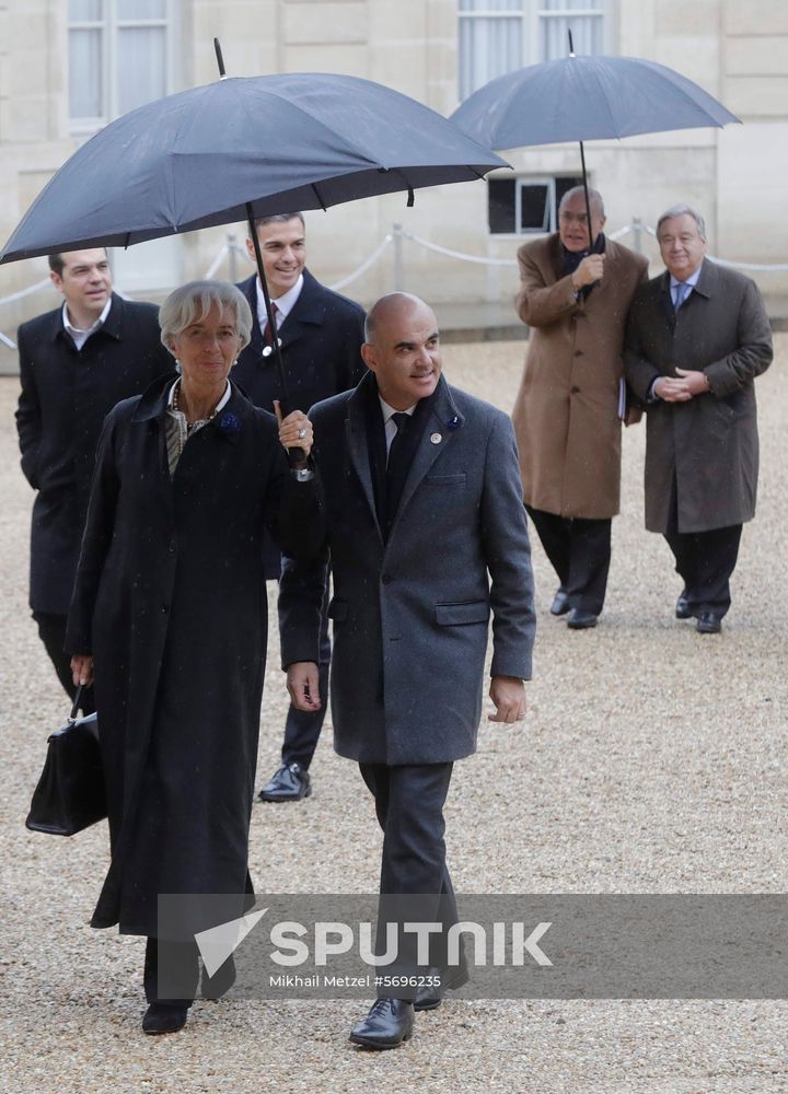 Ceremonies to mark centenary of Armistice Day in Paris
