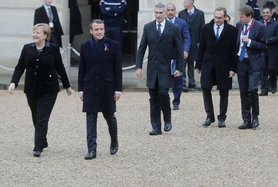 Ceremonies to mark centenary of Armistice Day in Paris