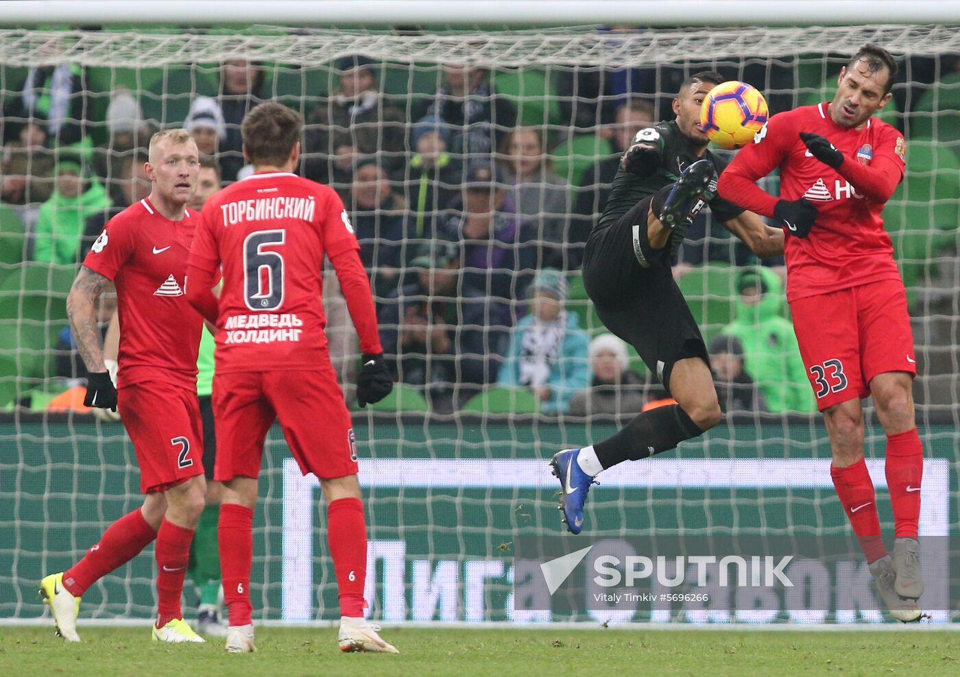 Russia Soccer Premier-League Krasnodar - Yenisey