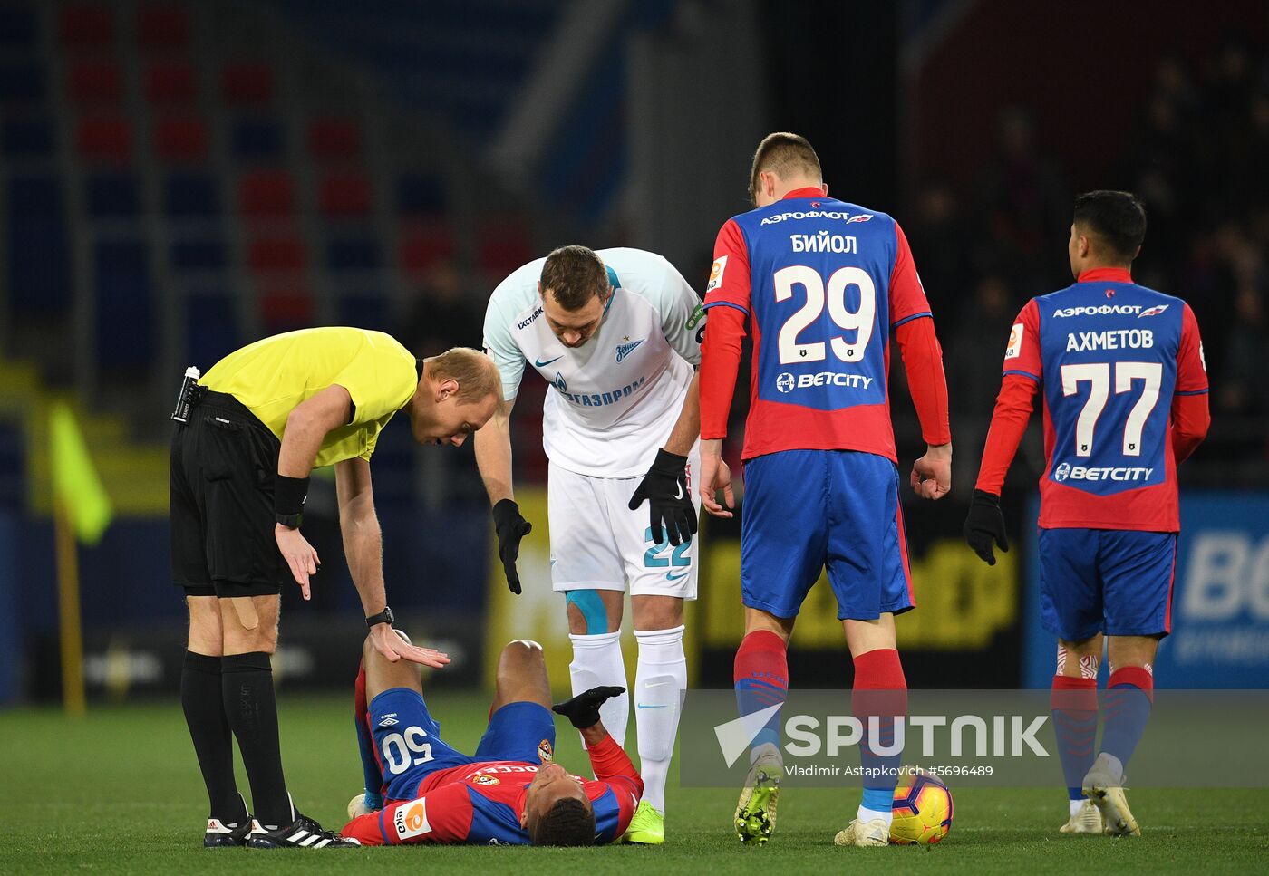 Russia Soccer Premier-League CSKA - Zenit