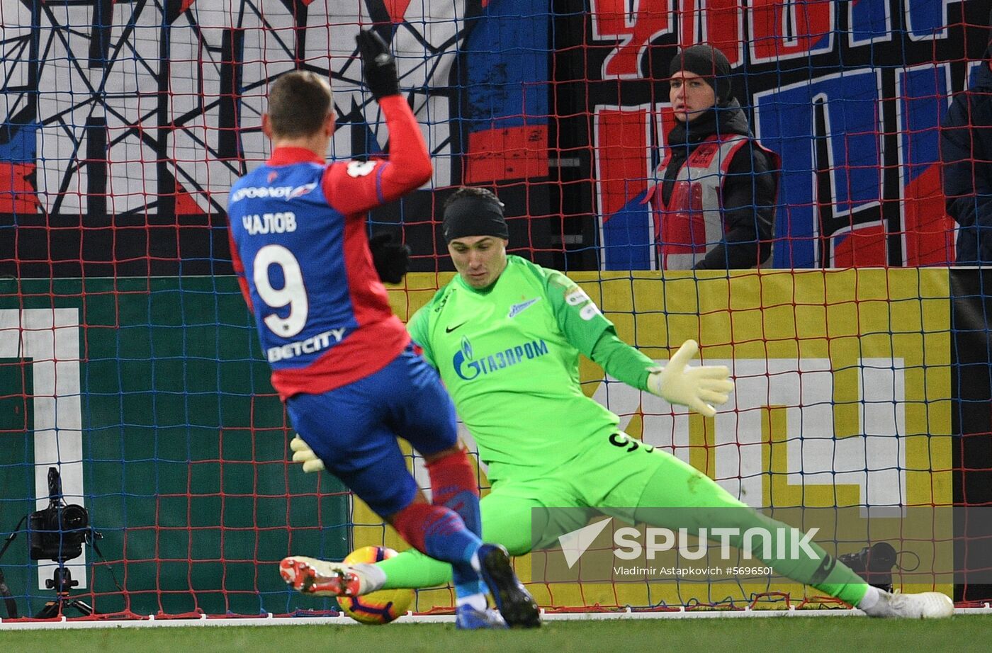 Russia Soccer Premier-League CSKA-Zenit