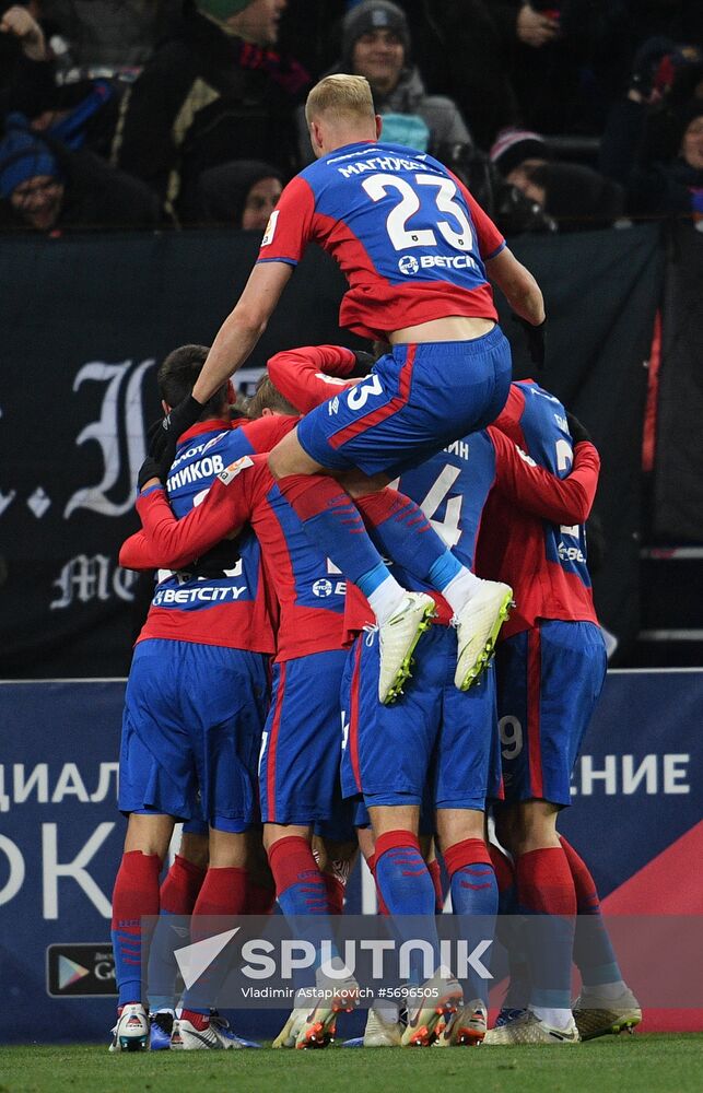 Russia Soccer Premier-League CSKA-Zenit