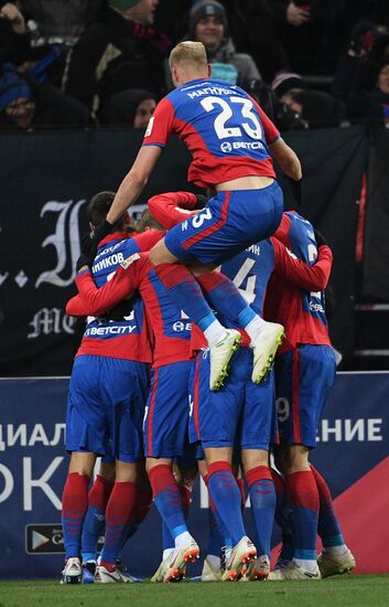 Russia Soccer Premier-League CSKA-Zenit