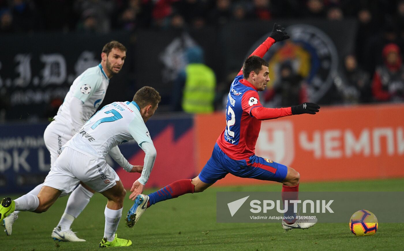 Russia Soccer Premier-League CSKA-Zenit
