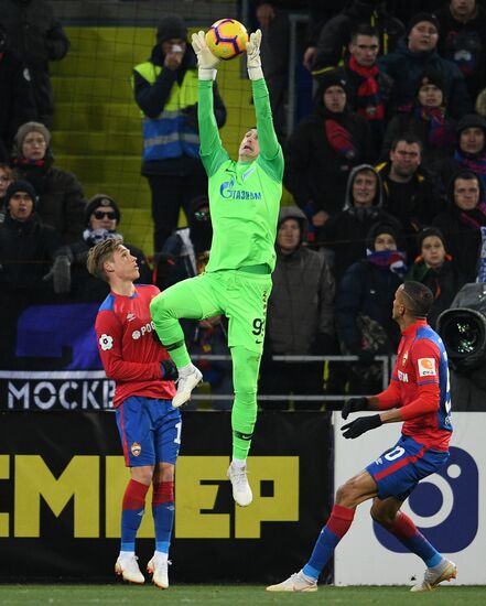 Russia Soccer Premier-League CSKA-Zenit