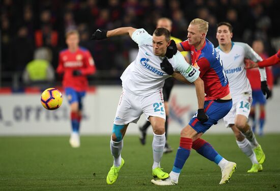 Russia Soccer Premier-League CSKA-Zenit